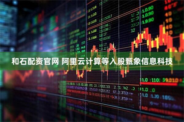 和石配资官网 阿里云计算等入股甄象信息科技